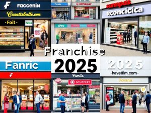 Colaj de francize profitabile în România pentru 2025.